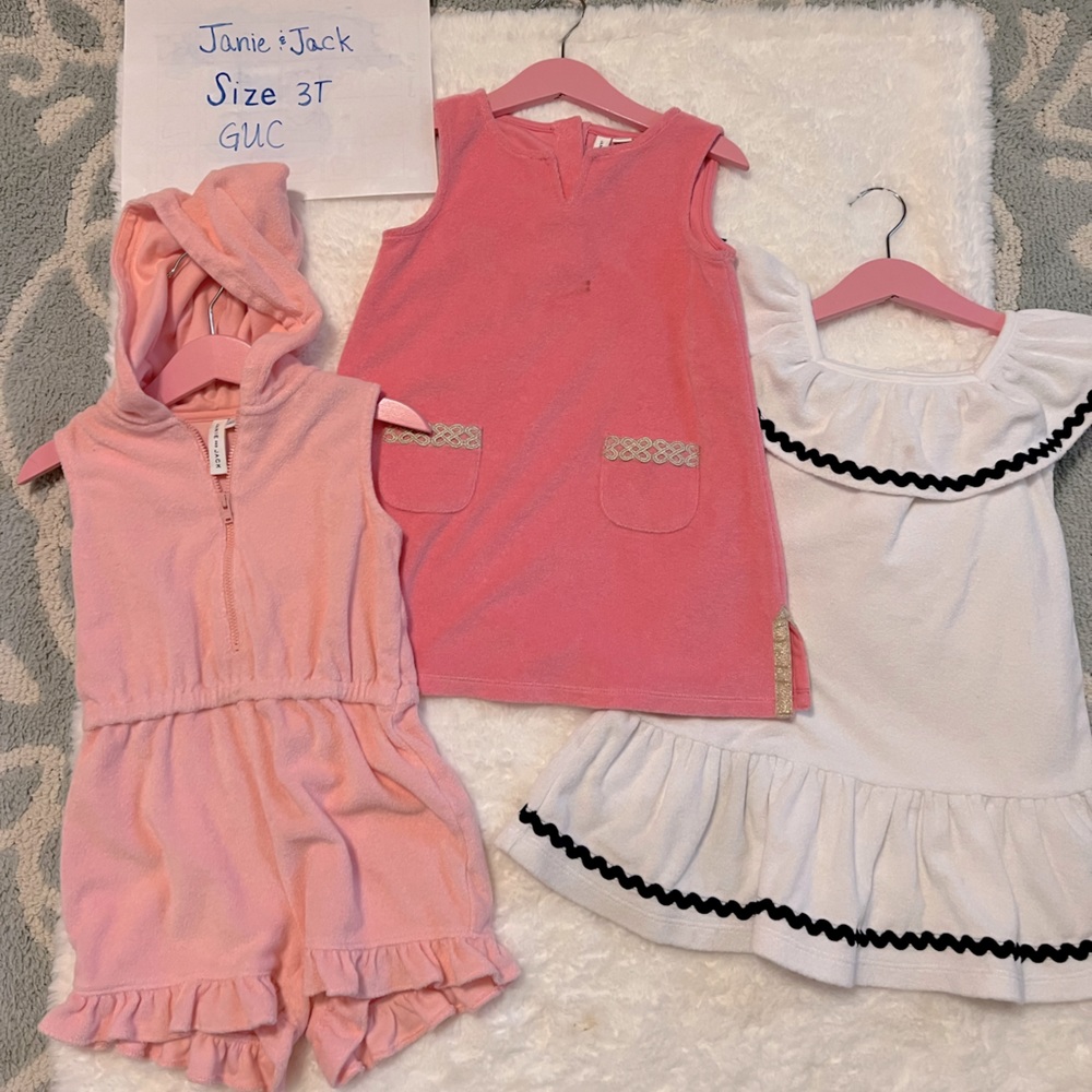 Janie and Jack 3T Swim coverup lot